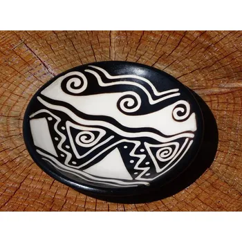 Talíř Dekorativní talíř mini (vlny, 13 cm)