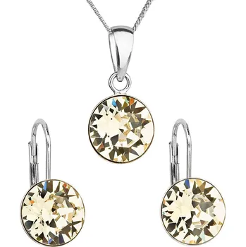 Souprava šperků Evolution Group 39140.3 žlutá