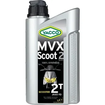Motorový olej Yacco MVX SCOOT 2 Synth 1 l