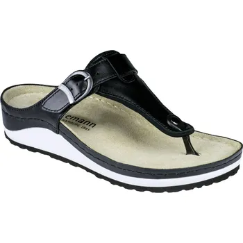 Dámská zdravotní obuv MILA 01351-901 ČERNÉ ŽABKY BERKEMANN Velikost: 38 a 2/3 (5,5)