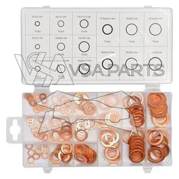 YATO Kroužek těsnící Cu (sada) 150 ks