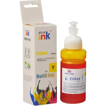 Počítač Starink kompatibilní láhev s inkoustem Epson T6644, C13T66444A (Žlutá)