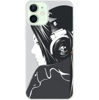Pouzdro na mobilní telefon Odolné silikonové pouzdro iSaprio - Headphones - iPhone 12 mini