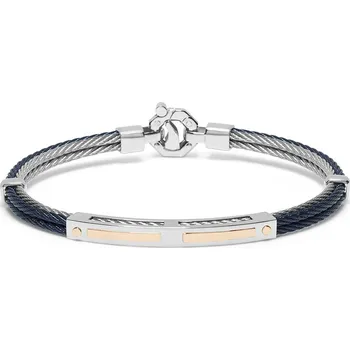 Náramek Pánský náramek Baraka se zlatem BR312401ROAC210002