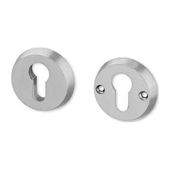 Dveřní kování Rozeta PZ B ochranná nikl (Uvedená cena je za pár.)