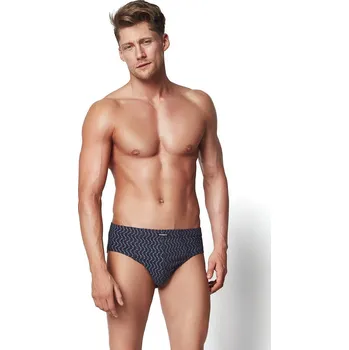 Slipy Pánské slipy Classic 1441 2ks mix barev - Henderson bílá L