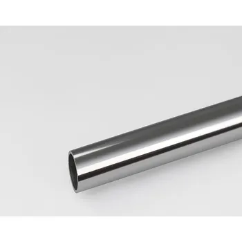 Stavební profil Profil kulatý hliník chrom 16x1000