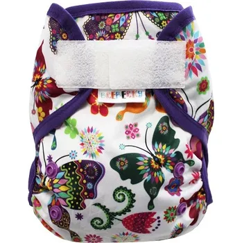 látková plena Breberky svrchní MINI (R)- Motýlí kaleidoskop SZ,