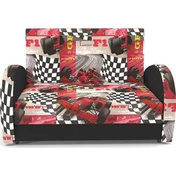 Pohovka Sofa Kaja II Mura 100 + Formula cervena