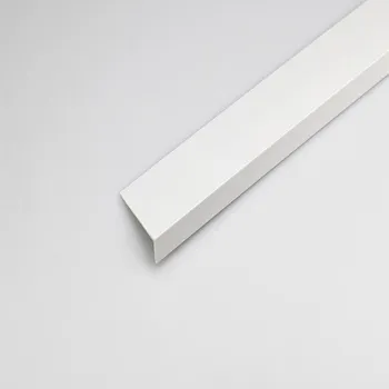 Stavební materiál Rohový Profil PVC Bílý Satén 30x20x1000