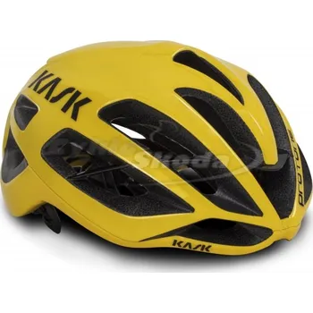 Cyklistická přilba Helma Kask PROTONE YELLOW SOLID COLOR