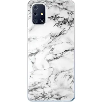 Odolné silikonové pouzdro iSaprio - White Marble 01 - Samsung Galaxy M31s