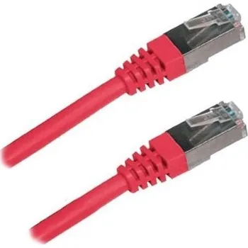 Síťový kabel XtendLan Patch kabel Cat 6A SFTP LSFRZH 5m - červený PK_6ASFTP050red