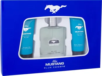 Pánský parfém Ford Mustang Mustang Blue M EDT 100 ml + sprchový gel 100 ml + balzám po holení 100 ml