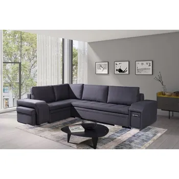 Sedací souprava Falco Sedací souprava Alana L tm.šedá