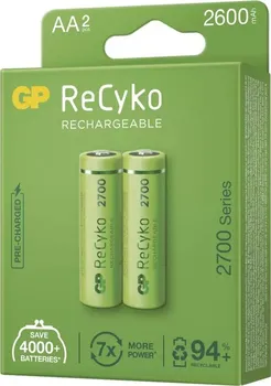 článková baterie GP Recyko 2700 HR6 AA 2 ks
