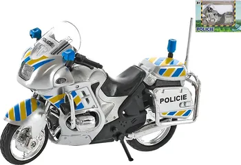 autíčko Mikro Trading Motorka policejní 12 cm 