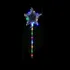 Balónek Kik LED Svítící balón hvězda 45 cm