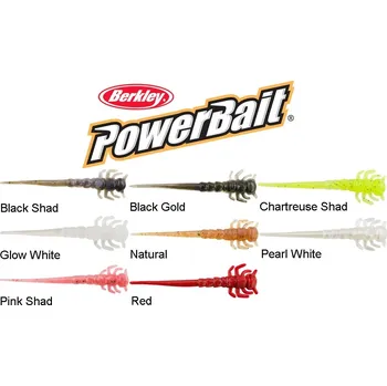 Umělá nástraha Berkley PowerBait Ice Swordtail umělá nástraha jepice 3 cm barva: Black Shad