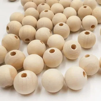 Hračka pro nejmenší Dřevěná kulička 2 cm (Korálek)