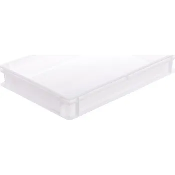 Přepravka na jídlo Plastová přepravka cukrářská nízká 600x400x90