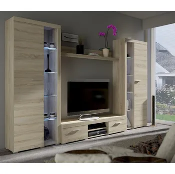 Obývací stěna Obývací Stěna Rumba XL 300cm Dub Sonoma