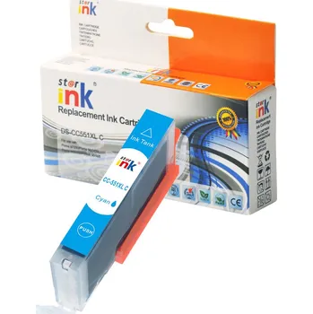 Počítač Starink kompatibilní cartridge Canon CLI-551C XL (Azurová)