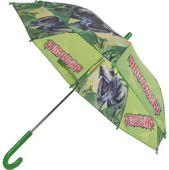 Deštník Mikro Trading Dětský deštník dinosaurus zelený