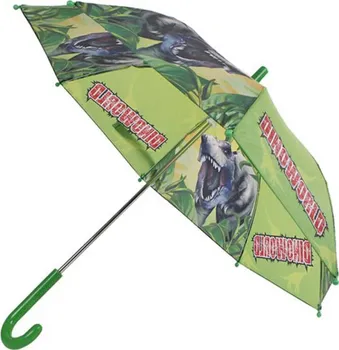 Deštník Mikro Trading Dětský deštník dinosaurus zelený