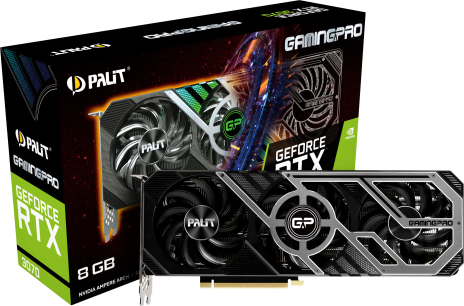 Palit GeForce RTX 3070 GamingPro 8G (NE63070019P2-1041A) - Zbozi.cz