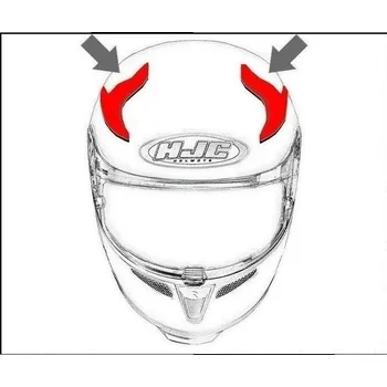 Motodoplněk HJC ventilace RPHA 11 Horní Stobon MC4H