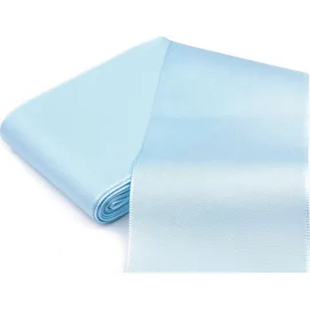 Stuha taftová šíře 72 mm, barva 401 modrá světlá