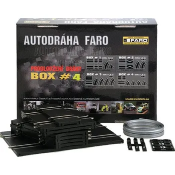 RC model letadla Rozšiřující BOX - č.4 - Pro okruh s malými šikanami - pro autodráhu ITES, FARO, GONIO,EUROPACUP