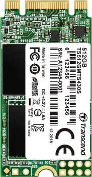 SSD disk Transcend MTS430S 512 GB (TS512GMTS430S)