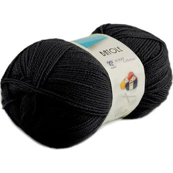 Příze Pletací příze Batole 100 g, barva 13 (59005) černá