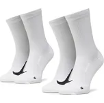 NIKE Multiplier Crew Sock 2 páry bílé