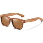 Woodrow Dřevěné sluneční brýle Tyrone Zebra Wood Brown