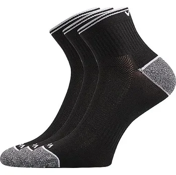 Pánské oblečení Sportovní Ponožky VoXX 3 kusy v balení Ray černá Velikost: 35-38
