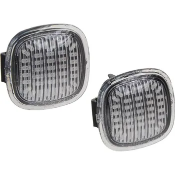 Osvětlení automobilu Stualarm Boční LED dynamické blinkry Škoda Octavia I (1996 - 2010) - čiré 39 LED, 2 ks