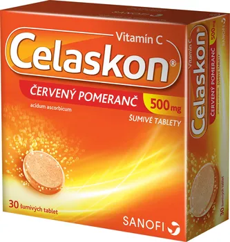 Zentiva Celaskon 500 mg červený pomeranč šumivé