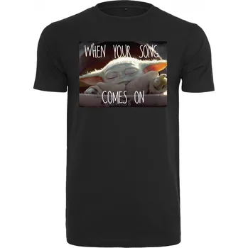 Pánské tričko Urban Classics Baby Yoda Song Tee L