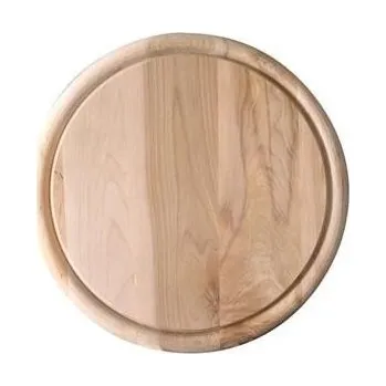Kuchyňské prkénko Dřevěné prkénko kulaté 25 cm Průměr: 25 cm