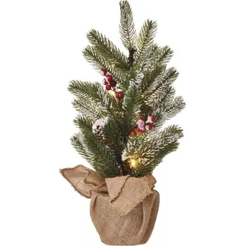 Vánoční světelná dekorace EMOS ZY2355 stromek 10 LED teplá bílá