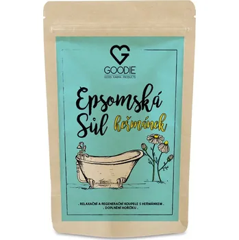 Koupelová sůl Goodie Epsomská sůl s heřmánkem 250 g