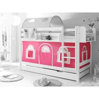 Domeček pro panenku LÁTKOVÝ DOMEČEK dům pink PG