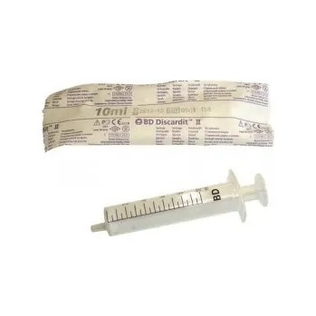 Injekční stříkačka Becton Dickinson Injekční stříkačka BD 10ml - 100 ks