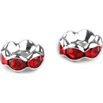 Galanterie Šatonová rondelka Ø8 mm, barva 3 hyacinth