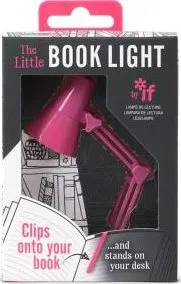 Čtecí lampička Ep Line Miniretro lampička na knihu růžová