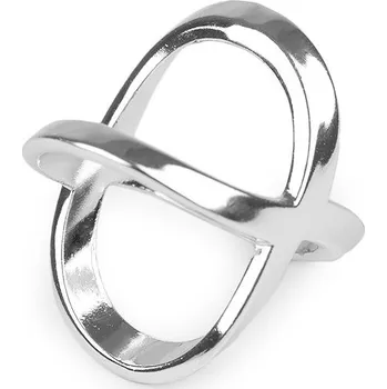 Brož Spona / průvlek na šátek, barva 1 stříbrná