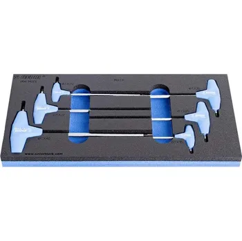 Skříňka na nářadí Sada TORX klíčů s T-rukojetí (15-40) UNIOR – 6 dílů